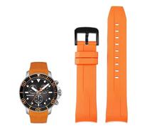 NTALJC Bracelet de montre étanche en silicone pour T120417 T120407 - Cadran à quartz - 22 mm