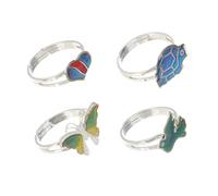 NTALJC Cartoon Adjustable Finger Jewelry for Boys and Girls Girls Teen Random Color