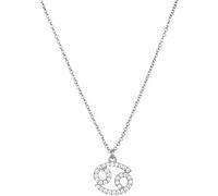 NTALJC Chains For Women,Zodiac Signs Elegant Ladies Ancient Roman Symbols Zirconia Choker Horoscope Pendant Jewelry For Girls Birthday Present