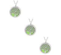 NTALJC Collier 3 Pièces pour Femme avec Pendentif Arbre De Vie Romantique pour Mère Épouse Petite Amie