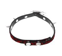 NTALJC Collier araignée Bijoux d'araignée d'Halloween Goth pendentif toile d'araignée halloween accessoires araignée pour femmes pendentif araignée collier punk cuir