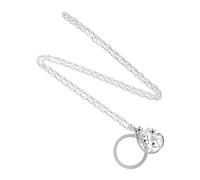 NTALJC Collier avec Pendentif en Strass Et Loupe De Lecture Bijou Tendance pour Femme Collier en avec Loupe