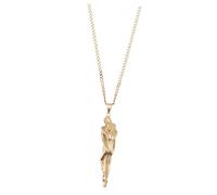 NTALJC collier couple se blottir nom Branché pendentif cou Chaîne de cou bijoux de cou de la Saint-Valentin Chaîne de clavicule cuivre Dé