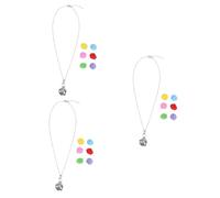 NTALJC Collier Pendentif Diffuseur 3 Pièces Médaillon Rond Bijoux Résistants À Lusure