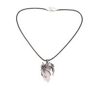 NTALJC Collier Pendentif En Pierre De Cristal Ras Du Cou Dragon De Fête Dragon Bijoux Dragon Pour Filles Collier Dragon Bijoux Asiatiques Pendentif Chinois Bijoux En