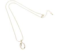 NTALJC collier pendentif en zircone lettre initial nom délicat colliers pendentifs pour femmes bijoux pour filles Colliers pour adolescents Collier féminin pendentif en strass cuivre