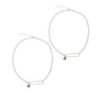 NTALJC Collier Pendentif Tendance Collier Unique Breloque Trombone Pendentif Épingle
