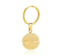 NTALJC Crystal Basketball Cremation Key Chain Memorial Jewelry Stainless Steel Pendant Urns For Human/Pet Ashes Man Keepsake