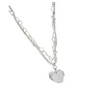 NTALJC Cœur à Double Couche Pour Élégant Pendentif Unique Pour Toutes Occasions Et Festivals Parfait Et Famille