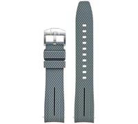 NTALJC Curved End Strap for Omega X Swatch Joint MoonSwatch 20mm Men Women Rubber Silicone Quick Release Watch Band for 300 WatchBands