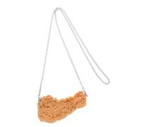 NTALJC Cute Fried Chicken Women's Chunky Necklaces Unique Pendant Necklace for Parties jewellery