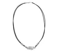 NTALJC Décation De Collier à Boule De Cristal Collier Cage Pour Cristaux Pendentif Cage En Pierre Pte-collier En Cristal Chaîne De Fabrication De Bijoux Pte-pierre Vide Métal