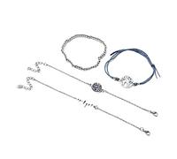 NTALJC Fashion 4PCS adjustable for bohemian jewelry bangle set lovers friendship Popularity