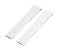 NTALJC for Aquanaut 5167A-001 Metal Pins Watch Belt 21mm Rubber Watchband (Color : Dark Blue, Size : Silver Buckle)