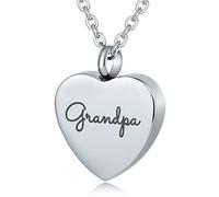NTALJC for Ashes, Jewellery for Steel Memorial Locket for Men with Funnel Kit & Bag