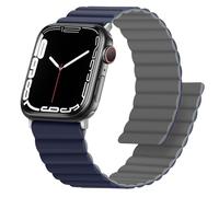 NTALJC For Band 45mm 44mm 42mm 41mm 40mm 38mm, Women Men Double Side Reversible Strap For IWatch Ultra 2 Series 9/8/7/6/5/4/3/SE