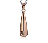 NTALJC for Teardrop, Memory for Steel Memorial Locket for Men with Funnel Kit & Bag