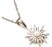 NTALJC For Women, 925 SterlingClassic Star Jewelry, Sun And Moon Necklace, Sun And Moon
