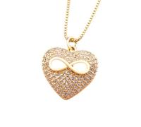 NTALJC Girls Accessories Romantic Heart Pendant Necklace, Long Chains For Women, Perfect For Lovers And Party Jewelry necklace