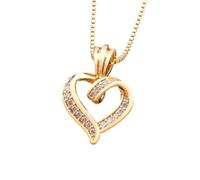 NTALJC Girls Accessories Romantic Heart Pendant Necklace, Long Chains For Women, Perfect For Lovers And Party Jewelry necklace