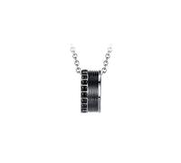NTALJC Jewelry/Necklaces Exquisite Necklaces, Circle Necklace, Implication Witness of Time True Affection Accompany Women's Pendants