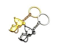 NTALJC Keychain Ring Cute Rat Mouse Keyring for Couples Chic Mouse Pendant Accessory