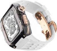 NTALJC Kit de bracelet de montre transparent en pour 2 8/7/6/5/4/SE, 49 mm, 45 mm, 44 mm