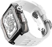 NTALJC Kit de bracelet de montre transparent en pour 2 8/7/6/5/4/SE, 49 mm, 45 mm, 44 mm