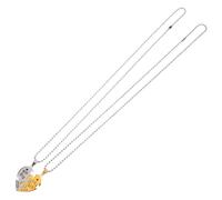 NTALJC Lot De 2 Pendentifs En Fme De Cœur Collier Tendance Colliers Pour Pendentif Puzzle Collier Puzzle Accessoires De Bijoux Décation De Cou Acier Inoxydable