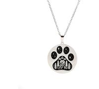 NTALJC Men, Chains Jewelry Men Pendant Animal Dog Wolf Cat Claw Paw Pendant For Men Couple