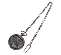 NTALJC Montre Gousset Ancienne Montre de Poche Ancienne Montre de Poche et Chaine Montres mécanicien Pour Montre Suspendue Pendentif Montre de Poche de Gamme Alliage de Zinc