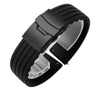NTALJC Natural silicone watch strap for Hamilton Khaki Navy Jazzmaster Field Classic watch band