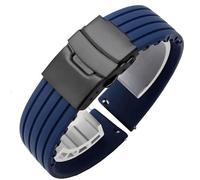 NTALJC Natural silicone watch strap for Hamilton Khaki Navy Jazzmaster Field Classic watch band