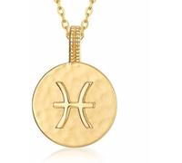 NTALJC Necklace,Zodiac Signs Ladies Roman Symbols en Pendant Choker Constellation Symbol Pendant Jewelry For Girls Birthday Present