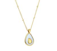 NTALJC New 2026 Cute Rabbit Pearls Pendant Hers Stainless Steel Clavicle Chain Lucky Chinese Zodiac Jewelry Gifts Fashion Trendy Accessories Creative Gift For Women And Men