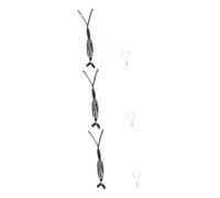 NTALJC Nine Eyes Dzi Pendant Necklaces Decor Women Mens Jewelry Buddhist Chain Decorations Necklace Bead Agate