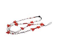 NTALJC Pearl Butterfly Mobile Phone Chain Beaded Phone Strap for Everyday Use