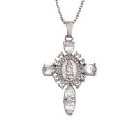 NTALJC pendentif vierge unique accessoire chaîne de cou pour l'expression individuelle de la foi