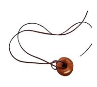 NTALJC Pendentifs en fme de pain au design unique à partir de véritables bretzels de pâte, matériaux robustes, accessoires de bagel, tenues élégantes
