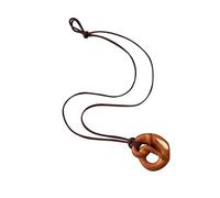 NTALJC Pendentifs en fme de pain au design unique à partir de véritables bretzels de pâte, matériaux robustes, accessoires de bagel, tenues élégantes