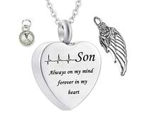NTALJC Personalized, Steel Son Always on My Mind... for Men with Funnel Kit & Bag