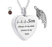 NTALJC Personalized, Steel Son Always on My Mind... for Men with Funnel Kit & Bag