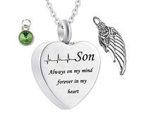 NTALJC Personalized, Steel Son Always on My Mind... for Men with Funnel Kit & Bag