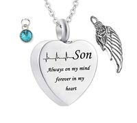 NTALJC Personalized, Steel Son Always on My Mind... for Men with Funnel Kit & Bag