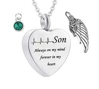 NTALJC Personalized, Steel Son Always on My Mind... for Men with Funnel Kit & Bag