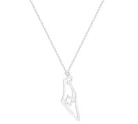 NTALJC ras du cou avec pendentif étoile à six branches - Chaîne réglable - Motif géométrique irrégulier - Pour un usage quotidien