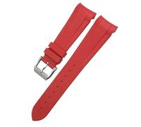 NTALJC Rubber Watchband 22mm 20mm Silicone Watch Strap For Tudor Heritage Black Bay 1958 Pelagos Black Waterproof Sports Bracelets