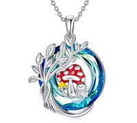 NTALJC Silver Butterfly Dragonfly Hummingbird Axolotl Bunny Cat Dog Frog Guinea Pig Turtle Highland Cow Horse Wolf Sloth Mermaid Phoenix Unicorn Pendant Necklaces Animal Jewellery Gifts for Women