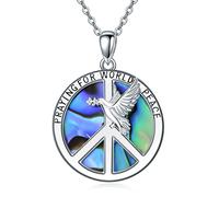 NTALJC Silver Butterfly Dragonfly Hummingbird Axolotl Bunny Cat Dog Frog Guinea Pig Turtle Highland Cow Horse Wolf Sloth Mermaid Phoenix Unicorn Pendant Necklaces Animal Jewellery Gifts for Women