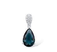 NTALJC Silver Necklaces Pendants For Women Natural Stone Pendant Fit For Necklace Silver Slide Necklaces Pendant